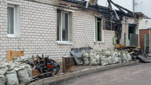 Professional Soot Cleanup technician working in Bethel, WA